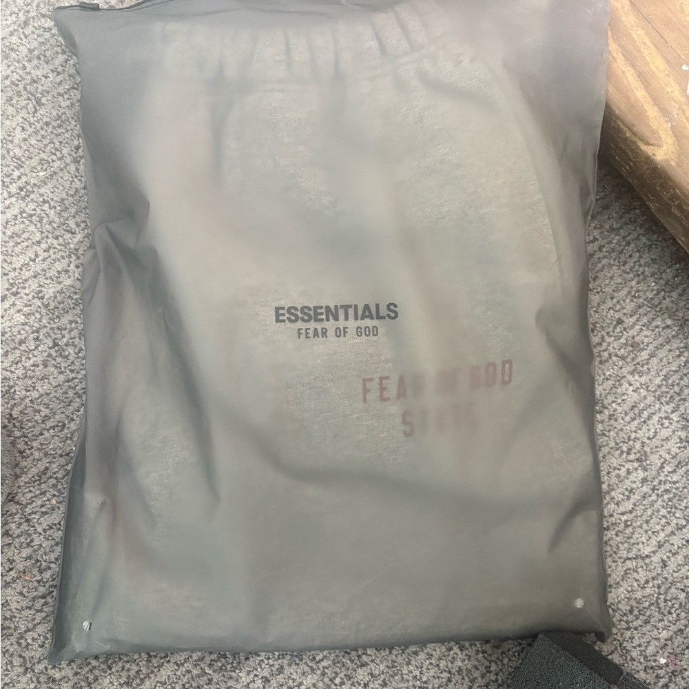 Fear of God Essentials Gray Sweatpants